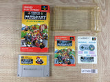 Super Mario Kart Boxed Nintendo Super Famicom SNES Japan - UF7989