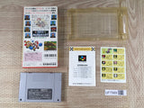 Super Mario Kart Boxed Nintendo Super Famicom SNES Japan - UF7989