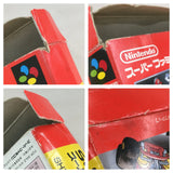 Super Mario Kart Boxed Nintendo Super Famicom SNES Japan - UF7989