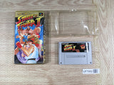 Street Fighter II 2 Boxed Nintendo Super Famicom SNES Japan - UF7992