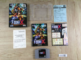 F-Zero X Boxed Nintendo N64 Japan - UF8008