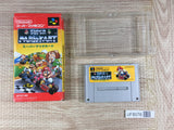 Super Mario Kart Boxed Nintendo Super Famicom SNES Japan - UF8076