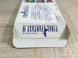 Final Fantasy IV 4 Boxed Nintendo Super Famicom SNES Japan - UF8085
