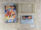 Street Fighter II 2 Turbo Boxed Nintendo Super Famicom SNES Japan - UF8110