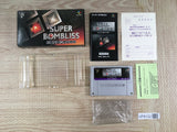 Super Bombliss Tetris 2 Boxed Nintendo Super Famicom SNES Japan - UF8122