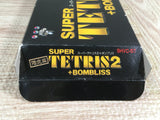 Tetris 2 + Bombliss Limited Boxed Nintendo Super Famicom SNES Japan - UF8123