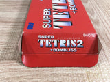 Super Tetris 2 + Bombliss Boxed Nintendo Super Famicom SNES Japan - UF8124