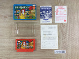 Donald Land Boxed Nintendo Famicom NES Japan - UF8155