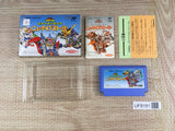 SD Gundam Gachapon Senshi 4 New Type Story Boxed Famicom NES Japan - UF8181