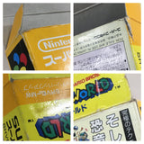 Super Mario World Boxed Nintendo Super Famicom SNES Japan - UF8215