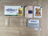 Final Fantasy 5 V Boxed Nintendo Super Famicom SNES Japan - UF8227