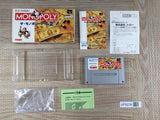 The Monopoly Game 2 Boxed Nintendo Super Famicom SNES Japan - UF8236