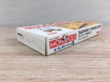 The Monopoly Game 2 Boxed Nintendo Super Famicom SNES Japan - UF8236