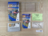 Sim City 2000 Boxed Nintendo Super Famicom SNES Japan - UF8239