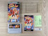 Street Fighter II 2 Turbo Boxed Nintendo Super Famicom SNES Japan - UF8248