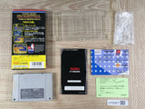 Tecmo Super NBA Basketball Boxed Nintendo Super Famicom SNES Japan - UF8261