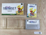 Final Fantasy 5 V Boxed Nintendo Super Famicom SNES Japan - UF8325 - Photo 1