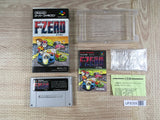 F Zero Boxed Nintendo Super Famicom SNES Japan - UF8359 - Photo 1