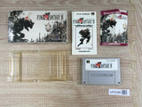 Final Fantasy VI 6 Boxed Nintendo Super Famicom SNES Japan - UF8396 - Photo 1