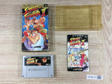 Street Fighter II 2 Boxed Nintendo Super Famicom SNES Japan - UF8417 - Photo 1