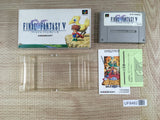 Final Fantasy 5 V Boxed Nintendo Super Famicom SNES Japan - UF8482 - Photo 1
