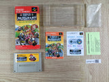 Super Mario Kart Boxed Nintendo Super Famicom SNES Japan - UF8619 - Photo 1