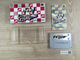 F1 Grand Prix Racing Boxed Nintendo Super Famicom SNES Japan - UF8755 - Photo 1