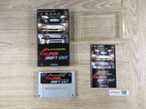 Super Drift Out Boxed Nintendo Super Famicom SNES Japan - UF8827 - Photo 1
