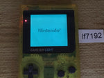 LF7192 GameBoy Light TOYS"R"US" Limited Clear Yellow Game Boy Console Japan