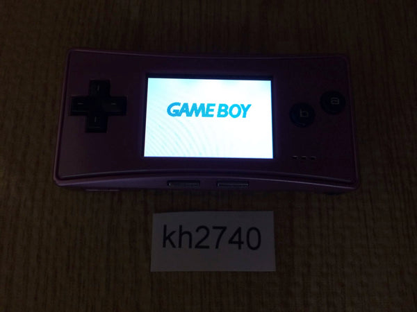 KH2740 No Battery GameBoy Micro Purple Game Boy Console Japan