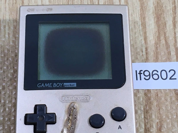 LF9602 With Defects - GameBoy Pocket Gold Game Boy Console Japan