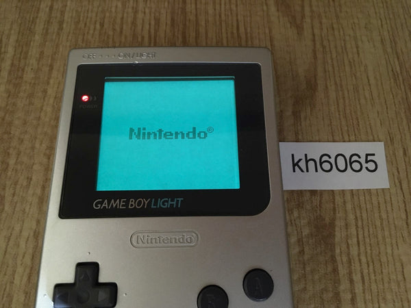 kh6065 Plz Read Item Condi GameBoy Light Silver Game Boy