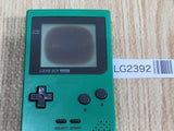 LG2392 With Defects - GameBoy Pocket Green Game Boy Console Japan