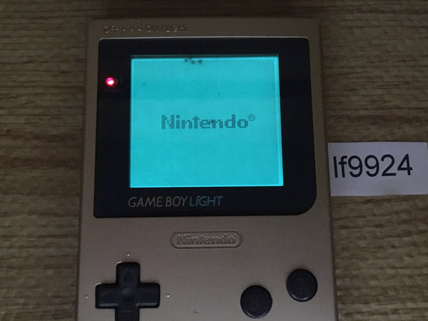 LF9924 Plz Read Item Condi GameBoy Light Gold Game Boy Console Japan