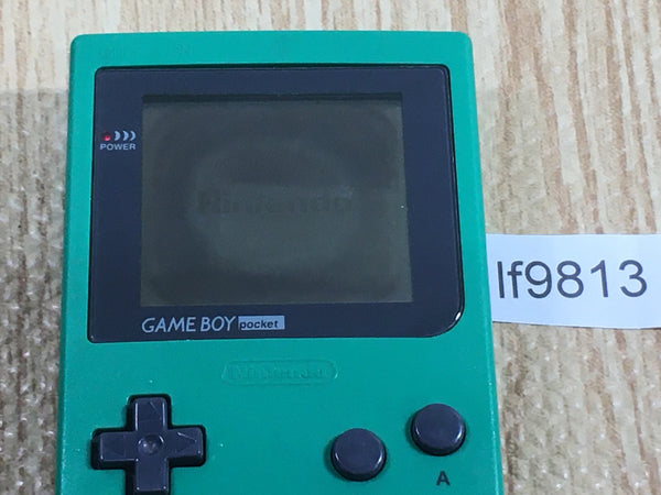 LF9813 With Defects - GameBoy Pocket Green Game Boy Console Japan