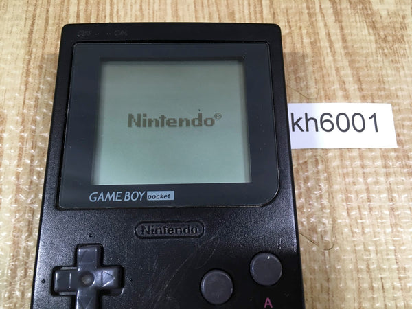 KH6001 Tested Working - GameBoy Pocket Black Game Boy Console Japan