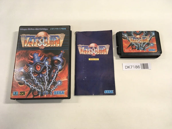 DK7186 Tatsujin BOXED Mega Drive Genesis Japan