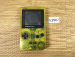 LC2907 Not Working - GameBoy Light Limited Clear Yellow Game Boy Console Japan