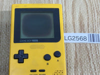 LG2568 Plz Read Item Condi GameBoy Pocket Yellow Game Boy Console Japan