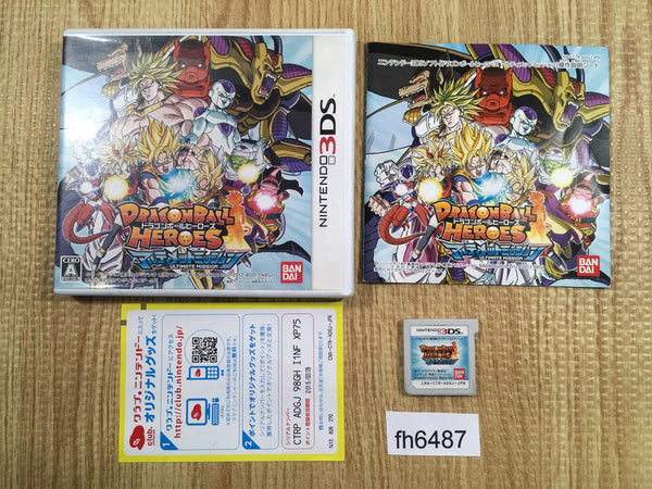 FH6487 Dragon Ball Heroes Ultimate Mission BOXED Nintendo 3DS Japan