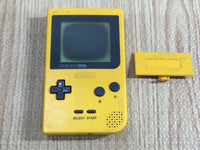 LG2568 Plz Read Item Condi GameBoy Pocket Yellow Game Boy Console Japan