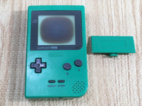 LG2392 With Defects - GameBoy Pocket Green Game Boy Console Japan