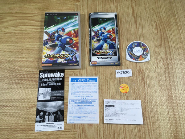 FH7820 Irregular Hunter Rockman Megaman PSP Japan