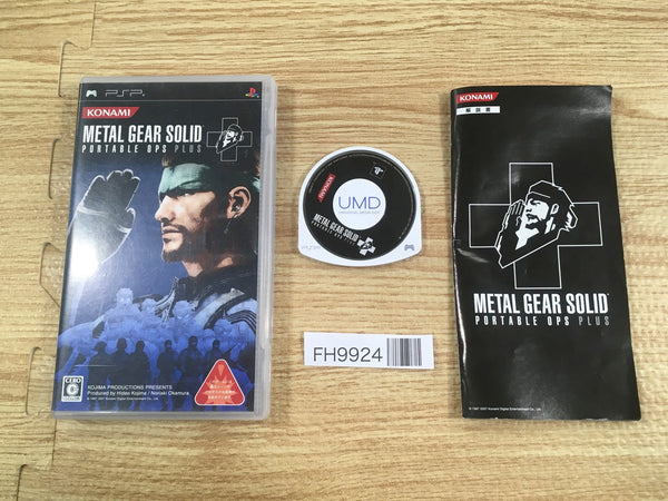 FH9924 Metal Gear Solid Portable OPS PLUS PSP Japan