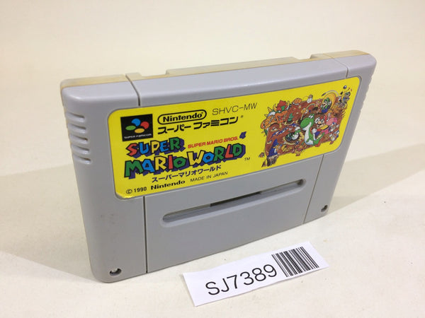 SJ7389 Super Mario World SNES Super Famicom Japan