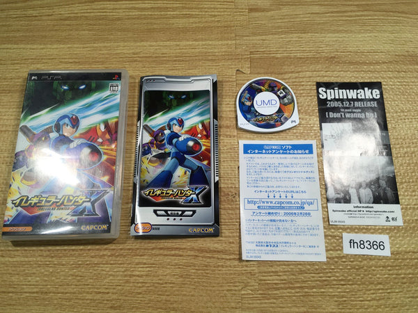 FH8366 Irregular Hunter Rockman Megaman PSP Japan