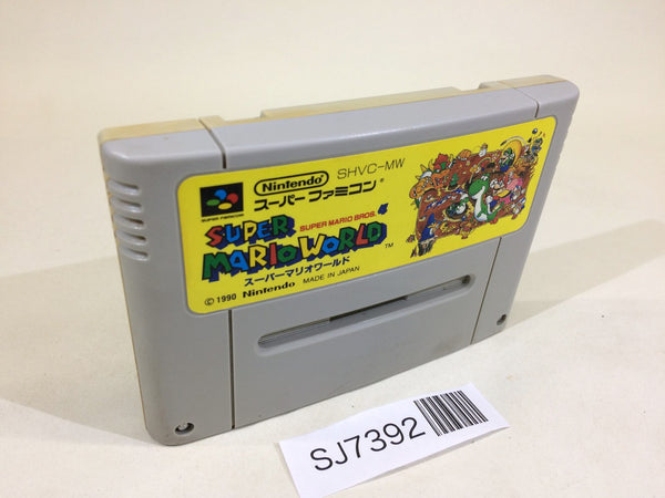SJ7392 Super Mario World SNES Super Famicom Japan