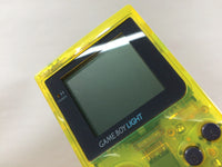 KH1763 Plz Read Item Condi GameBoy Light Limited Clear Yellow Console Japan