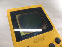 LG2568 Plz Read Item Condi GameBoy Pocket Yellow Game Boy Console Japan