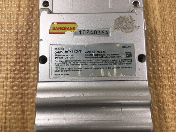 lf4773 GameBoy Light Silver Game Boy Console Japan – J4U.co.jp